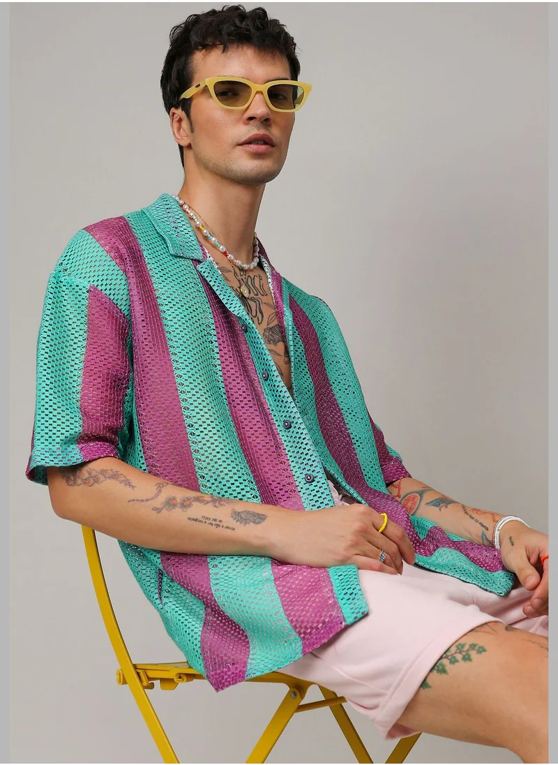 Campus Sutra Oversized shirt