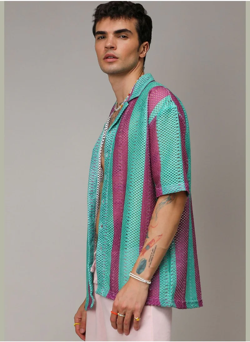 Campus Sutra Oversized shirt