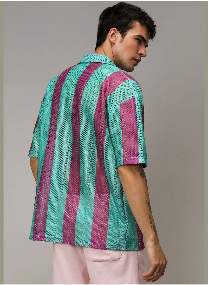 Campus Sutra Oversized shirt