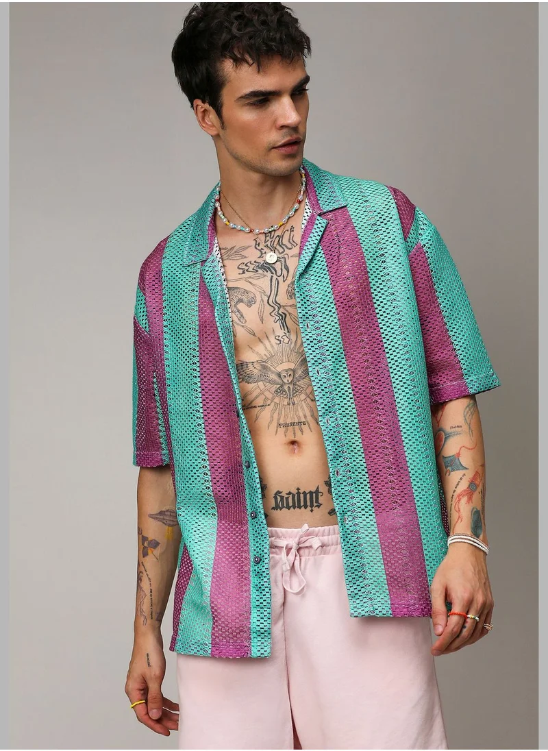 Campus Sutra Oversized shirt