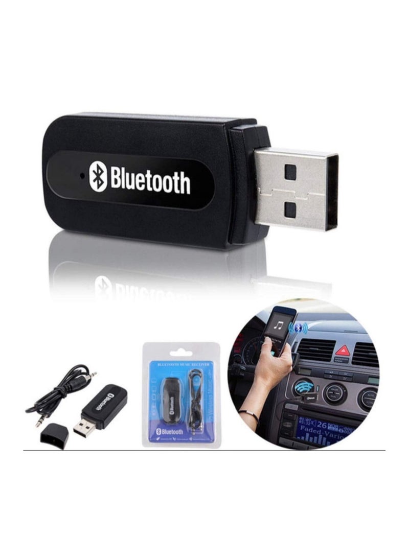 Generic USB Bluetooth Receiver for Car, Music Streaming Car Kit, Portable Wireless Audio Adapter  - Image 1