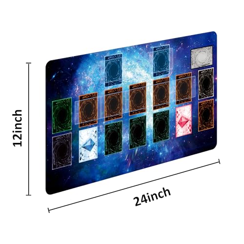 Extalas for YuGiOh Playmat Single Playerwith Free Limited Edition dice and Storage Tube Size 24 14 - Image 5