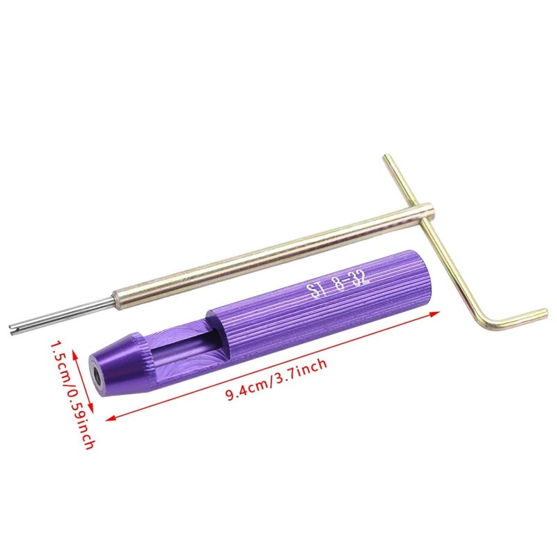 EVGATSAUTO Thread Repair Insert, 50Pcs Stainless Steel Coiled Wire Helical Screw Imperial 8-32UNC x 1.5D Thread Inserts Kit, with Dedicated Tap, Installation Tool, Breaker and 4.4UNC Drill Bit - Image 4