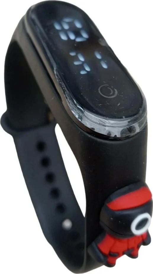 Dzc Kuzenler Avm Dzc Cousins ​​Avm Squid Game LED Touch Screen Digital Children and Youth Wristwatch (They Are Not Smart)
