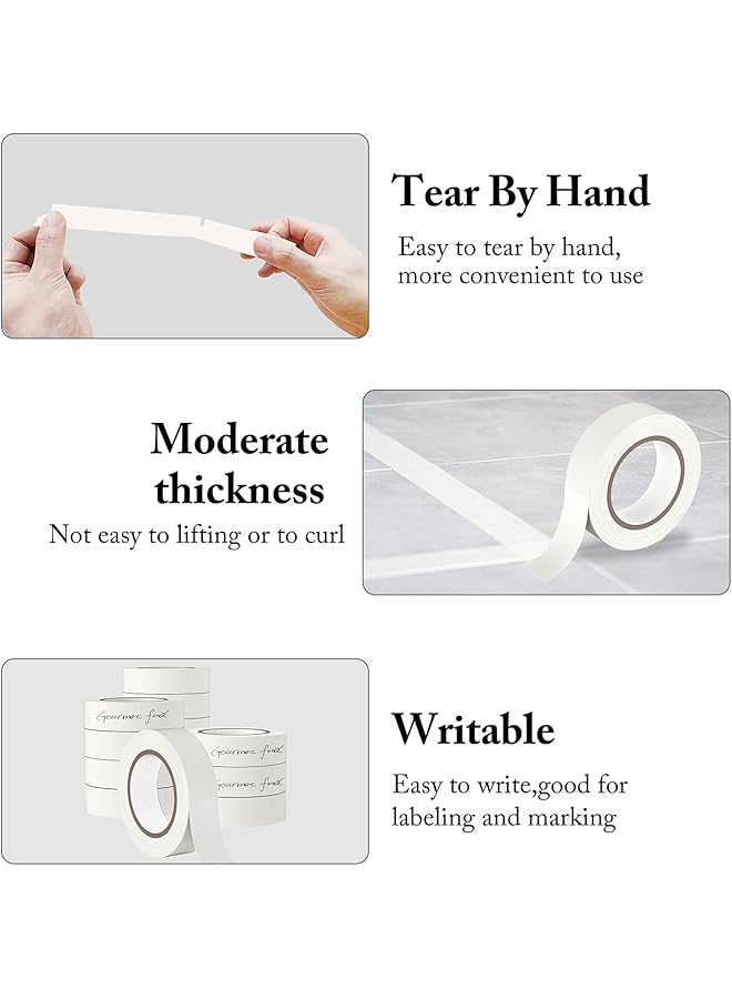 erorex Premium Masking Tape 1 Roll 1 Inch  - Image 3
