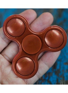 Premsons Premsons® Hand Spinner Desk Toy - High Speed Smooth Finger Spin Sensory Fidget Stress Relief Game Play for Kids & Adults - Birthday Party Gift - Plastic - Brown  - Image 4