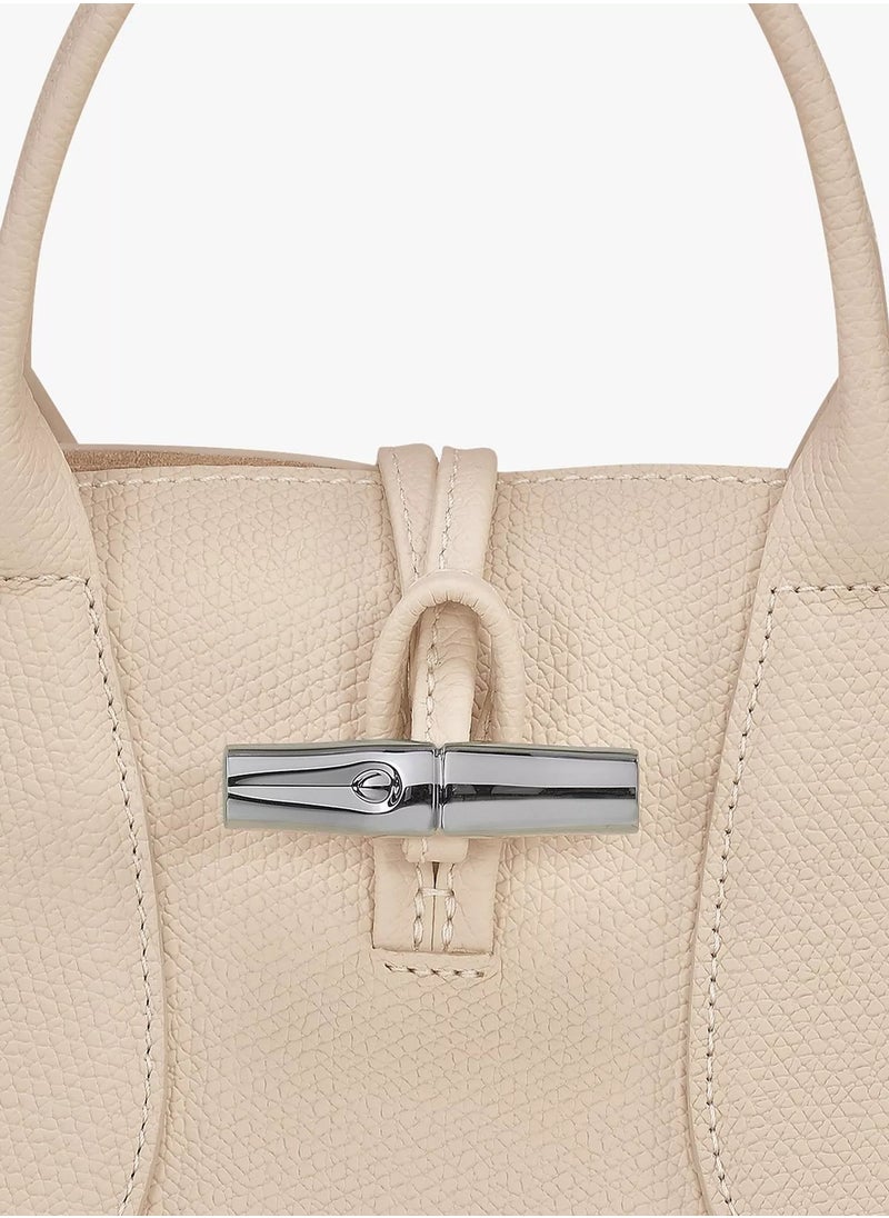 Roseau Small Leather Top Handle Bag