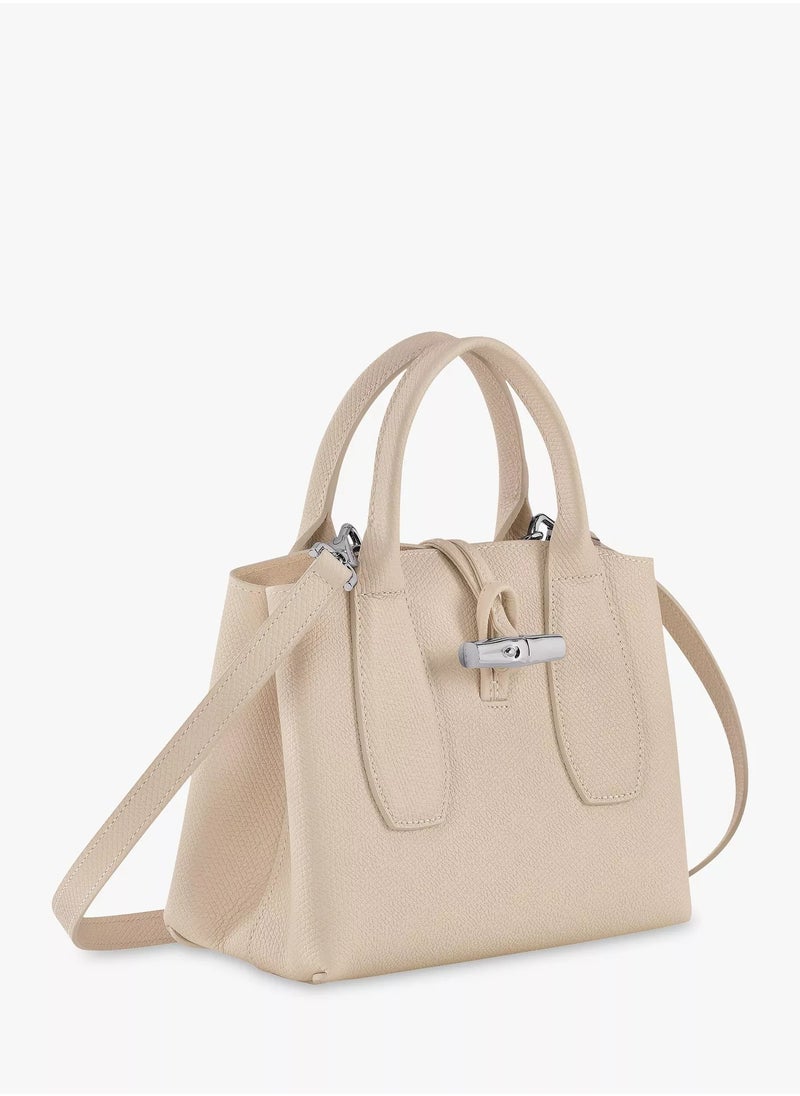 Roseau Small Leather Top Handle Bag