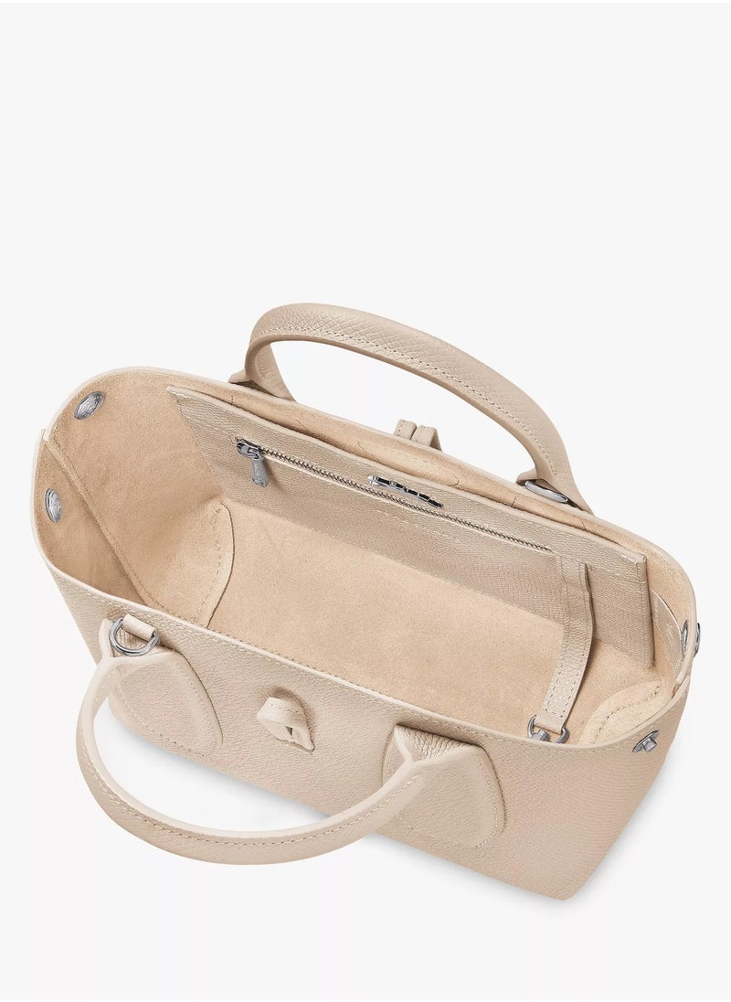 Roseau Small Leather Top Handle Bag