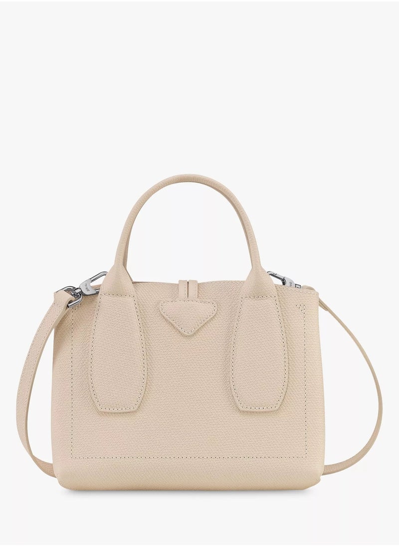 Roseau Small Leather Top Handle Bag