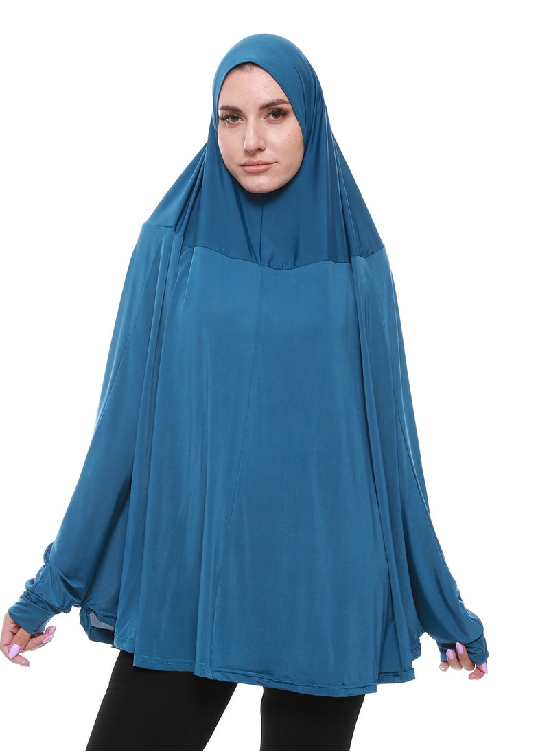 Caesar - Plain Prayer Veil For Women With Long Sleeves - Image 1