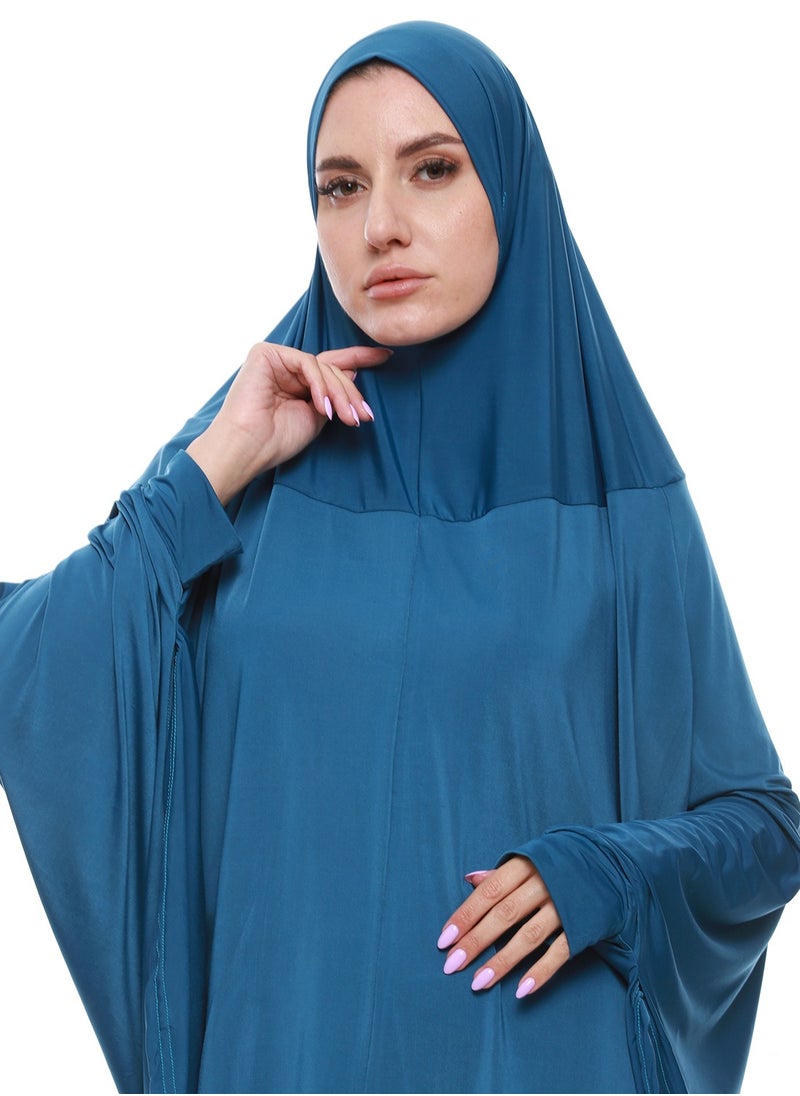 Caesar - Plain Prayer Veil For Women With Long Sleeves - Image 1