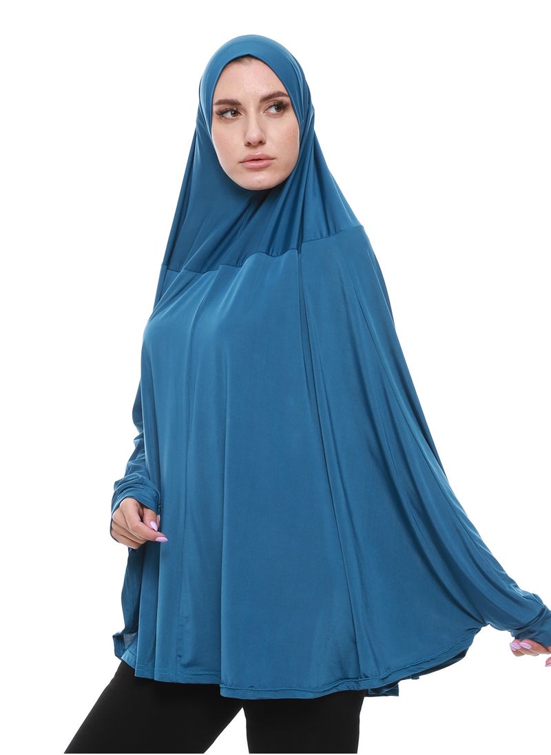 Caesar - Plain Prayer Veil For Women With Long Sleeves - Image 1