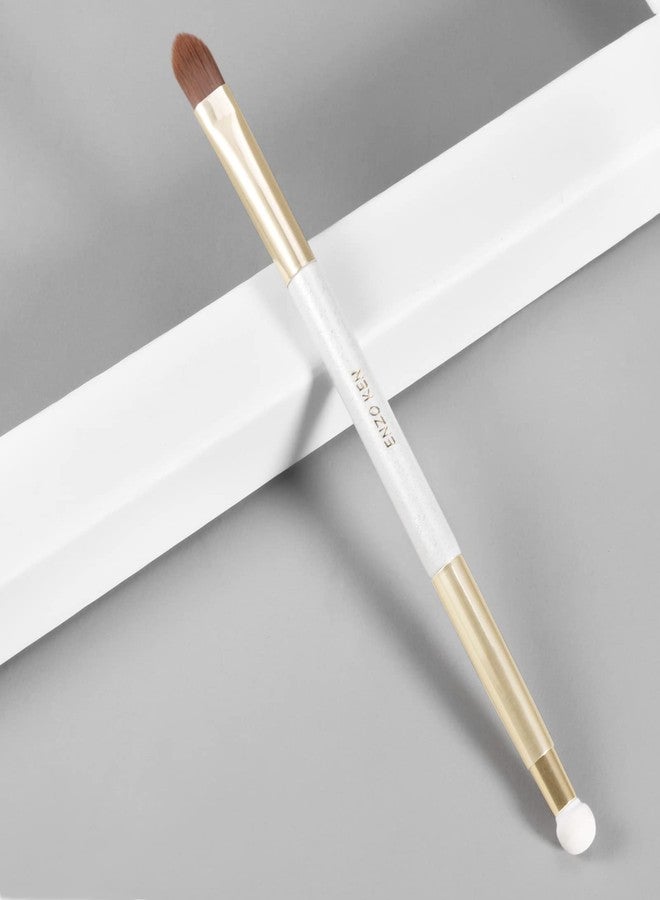 ENZO KEN Small Flat Concealer Brush - Under Eye Sponge, Blending Brush - Image 3