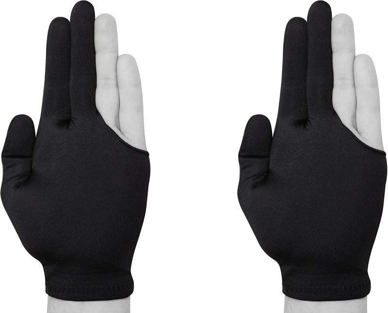 Quality gloves Billiard Quality Pool Cue Billiard Glove - Fits Either Hand - One Size fits All - Choose Your Color - Image 3