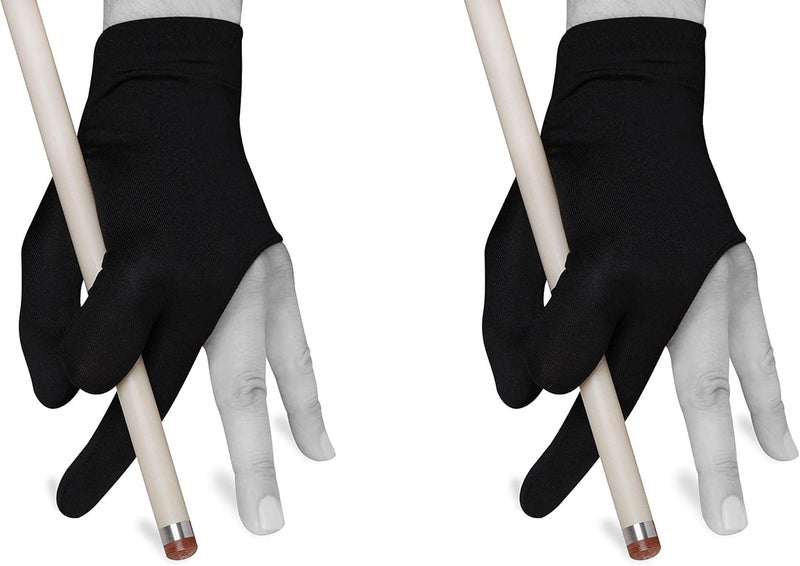 Quality gloves Billiard Quality Pool Cue Billiard Glove - Fits Either Hand - One Size fits All - Choose Your Color - Image 1