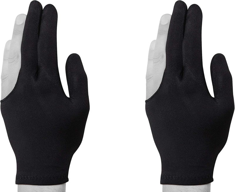 Quality gloves Billiard Quality Pool Cue Billiard Glove - Fits Either Hand - One Size fits All - Choose Your Color - Image 2