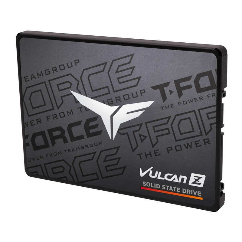 TEAMGROUP T-Force Vulcan Z 256GB SLC Cache 3D NAND TLC 2.5 Inch SATA III Internal Solid State Drive SSD (R/W Speed up to 520/450 MB/s) T253TZ256G0C101 - Image 2