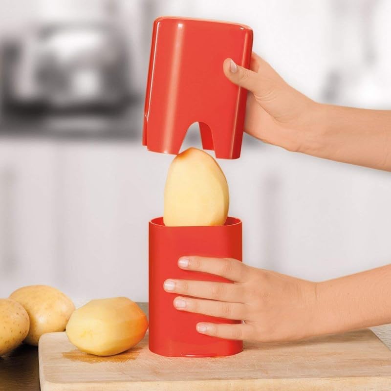 JOFIX French Fries CutterFinger ChipsPotato Chip MakerDicerPotato Chopper Direct Push Function Stainless Steel Blades ABS Unbreakable Vegetable Finger Chips Cutter Dicer - Image 5