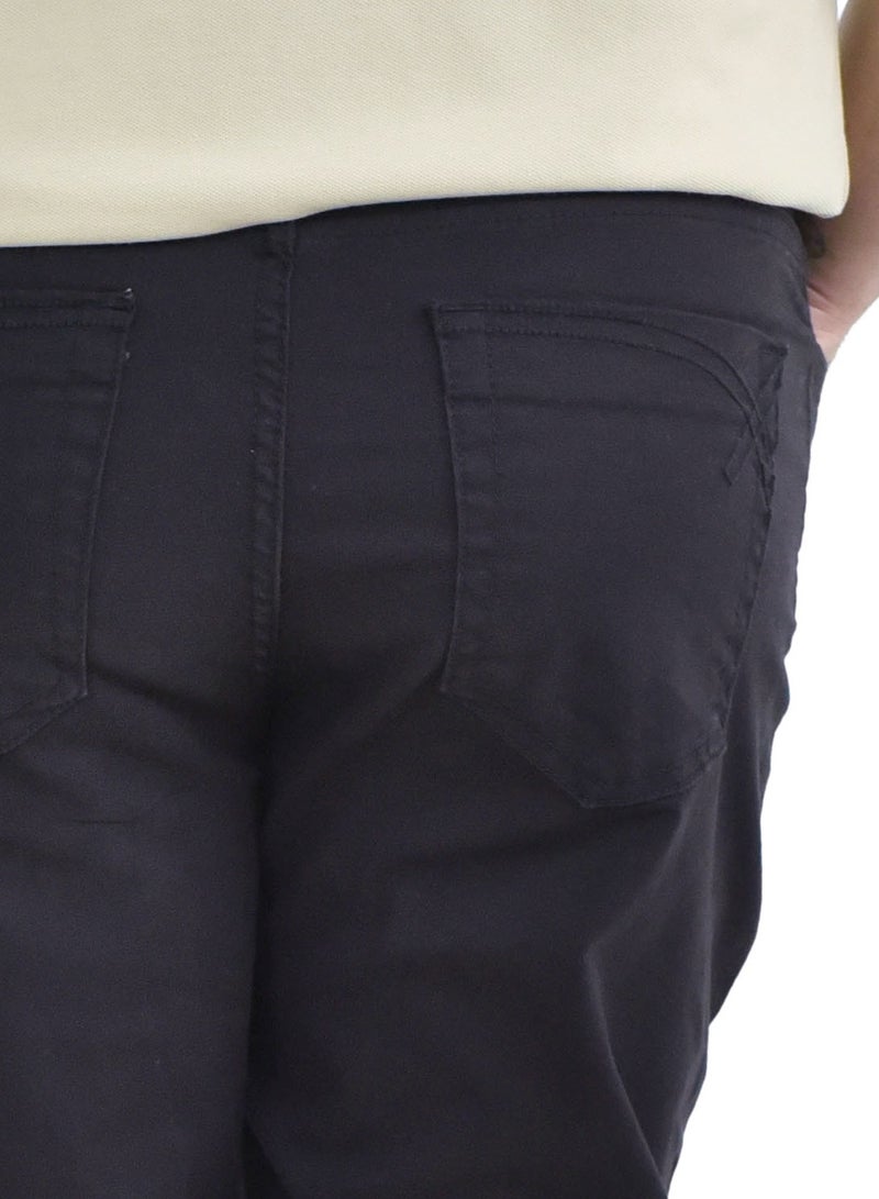 GIORDANO Men's Black Khakis  - Image 3