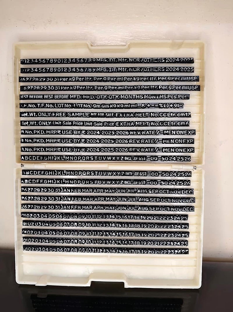 ACGL Oxcp (3Mm) Original Hand Batch Coding And Date Printing Machine On Plastic Pouch Bag And Label (X-28)(3Mm) - Image 4