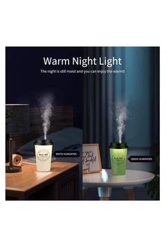 KASTWAVE Car Humidifier, 270ml Cool Mist Humidifiers, Usb Mini Humidifier, Personal Humidifier With Night Light for Plants, Office, Car, Baby Room - Quiet Mini Humidifier  - Image 5