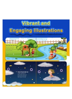 Kiddale Pack of 2 Musical Classical Nursery Rhymes and Aquatic Rhymes Sound Book for 1+ Year Old|Interactive Touch n Play Sound Book|Learning & Education for 1-3 Years Old|Sing Along Books  - Image 3