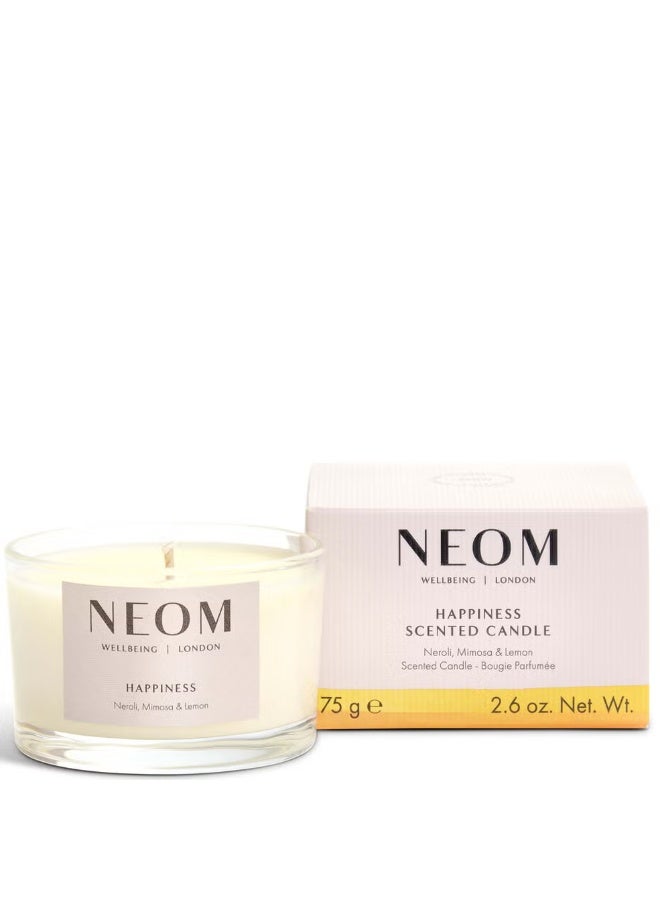 NEOM NEOM Organics Scented Happiness Travel Candle 75g  - Image 1