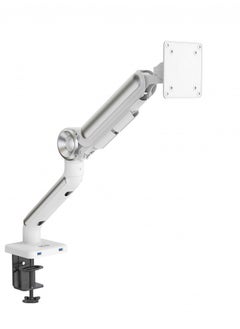 Devo Devo Gaming Monitor Arm - Flexi Pro 1 - White/Silver  - Image 1