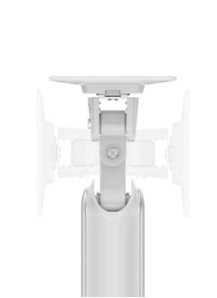 Devo Devo Gaming Monitor Arm - Flexi Pro 1 - White/Silver  - Image 5