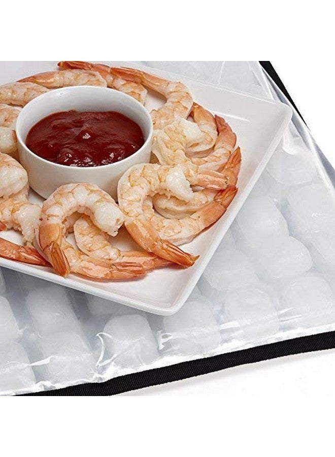 FlexiFreeze Party Mat Chiller - Food Cooling Buffet Cooler for Cold Serving Blue (19" x 15") - Image 5