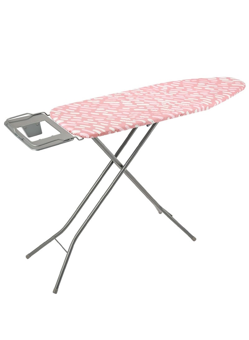 BLACKSTONE Mesh Ironing Board with Removable 100% Cotton Cover, Adjustable Legs Assorted Designs - Image 5