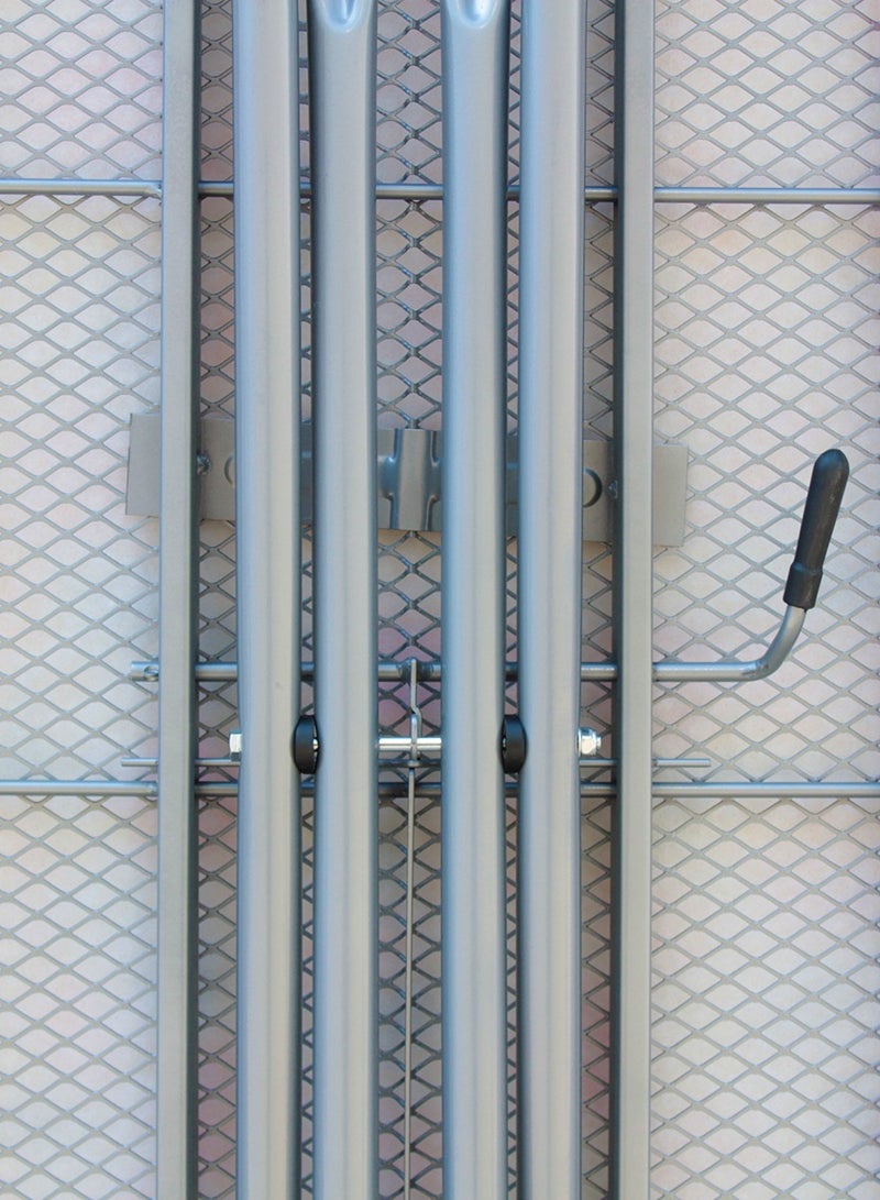 BLACKSTONE Mesh Ironing Board with Removable 100% Cotton Cover, Adjustable Legs Assorted Designs - Image 4