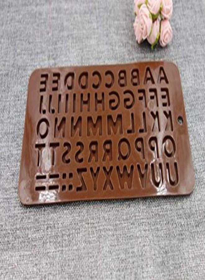 Smello's Double Alphabets Chocolate Silicone Moulds (CHM 153) - Image 4