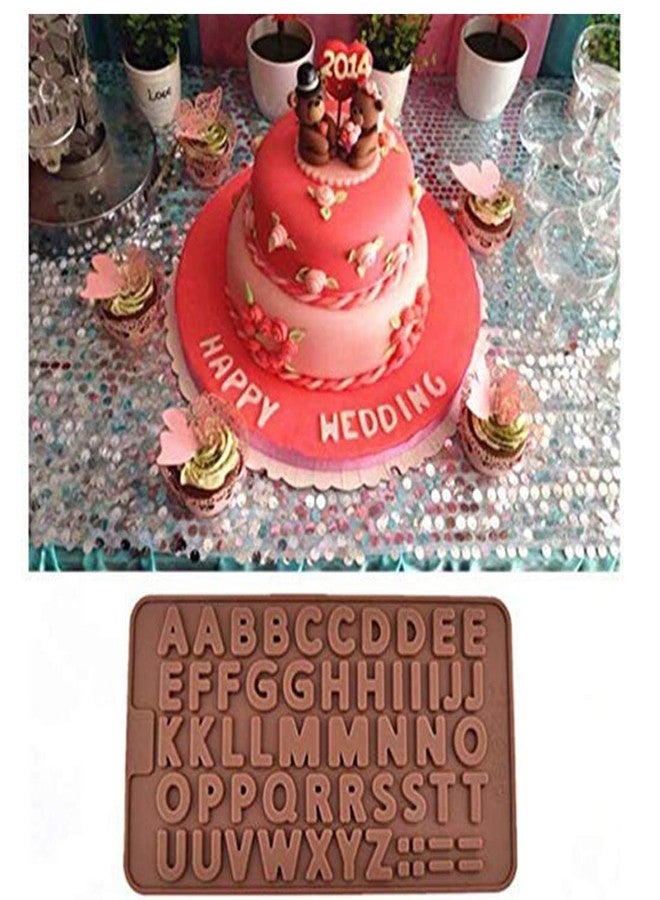 Smello's Double Alphabets Chocolate Silicone Moulds (CHM 153) - Image 5