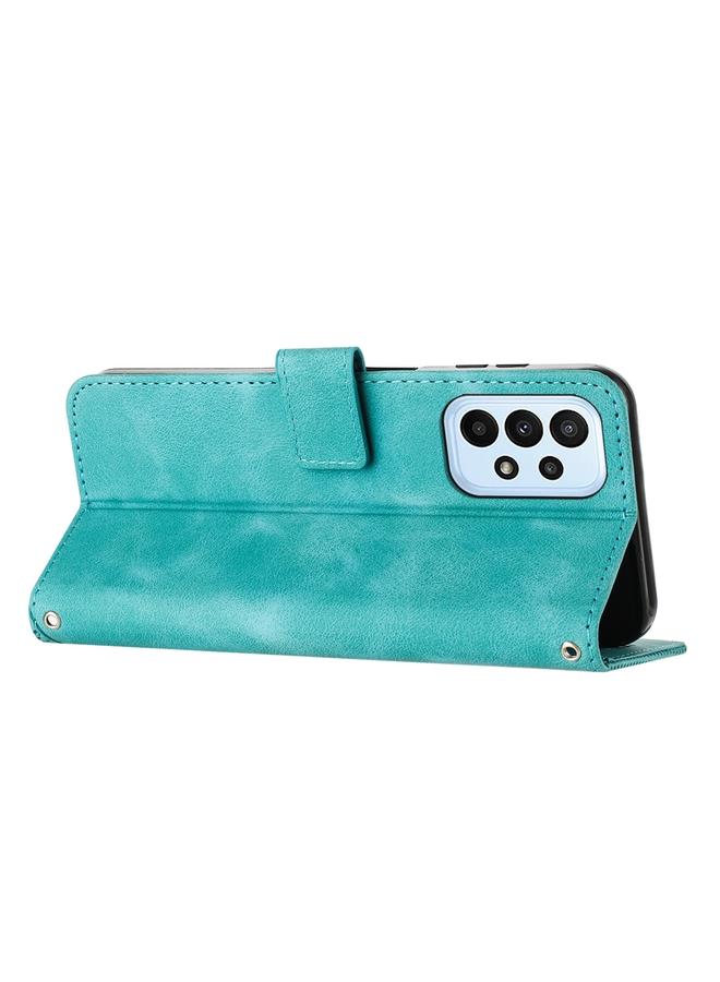 S-TOP Case For Samsung Galaxy A72 Dream Triangle Leather Phone Case with Long Lanyard - Image 4