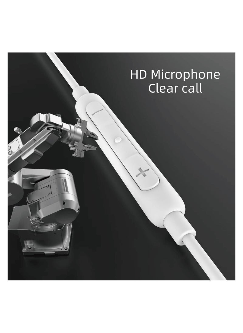 FMAX - Apple certified wired in ear headphones with a compact design and crystal clear sound are perfect for use at all times - Image 1
