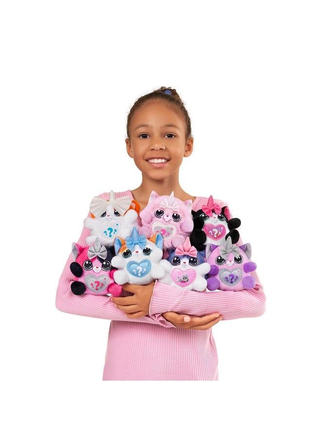 Rainbocorns Kittycorn Surprise Series 2 (Calico Cat) By Zuru, Collectible Plush Stuffed Animal, Surprise Egg, Sticker Pack, Slime, Ages 3+ For Girls, Children  - Image 5