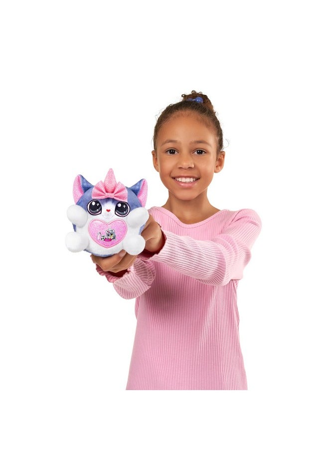 Rainbocorns Kittycorn Surprise Series 2 (Calico Cat) By Zuru, Collectible Plush Stuffed Animal, Surprise Egg, Sticker Pack, Slime, Ages 3+ For Girls, Children  - Image 4