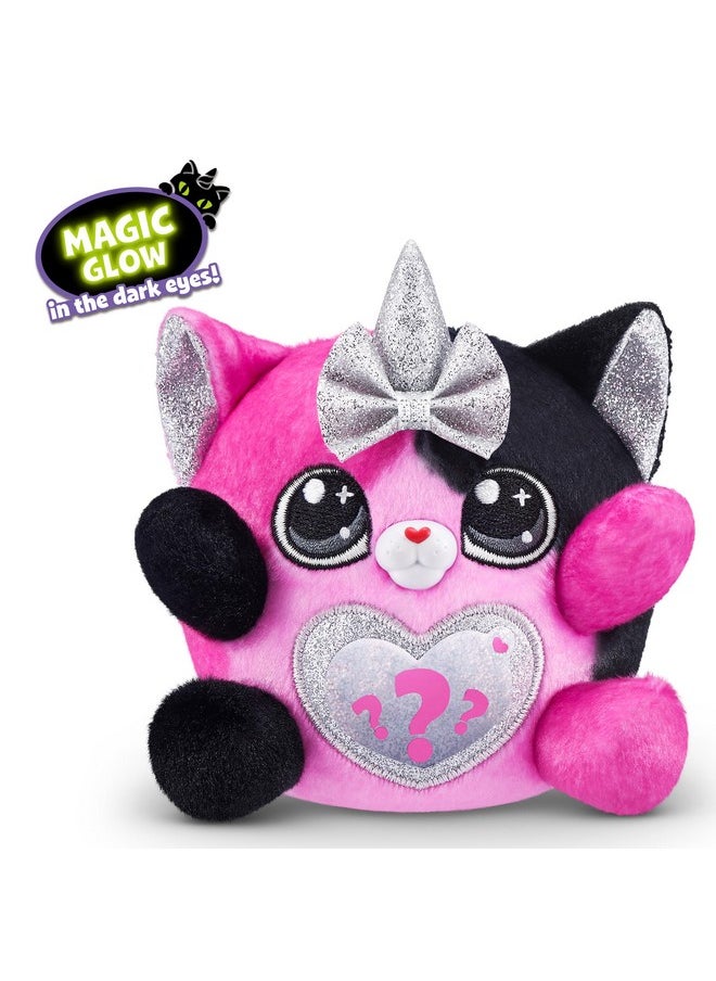 Rainbocorns Kittycorn Surprise Series 2 (Calico Cat) By Zuru, Collectible Plush Stuffed Animal, Surprise Egg, Sticker Pack, Slime, Ages 3+ For Girls, Children  - Image 2