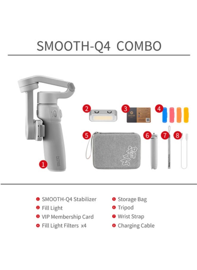 Zhiyun Zhiyun Smooth-Q4 Smartphone Gimbal Stabilizer Combo  - Image 2