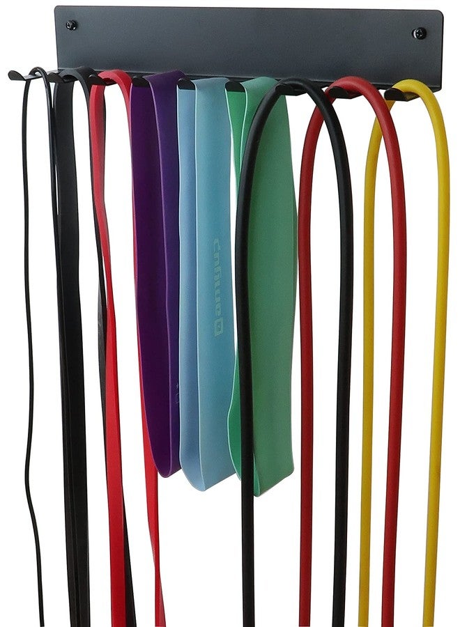 Tamisom Multi-Purpose Storage Rack for Resistance Bands, Straps, Jump Ropes, Foam Rollers, Chains, Weight Belts, Tools - Heavy Duty, Fitness Bands Rack - Image 4