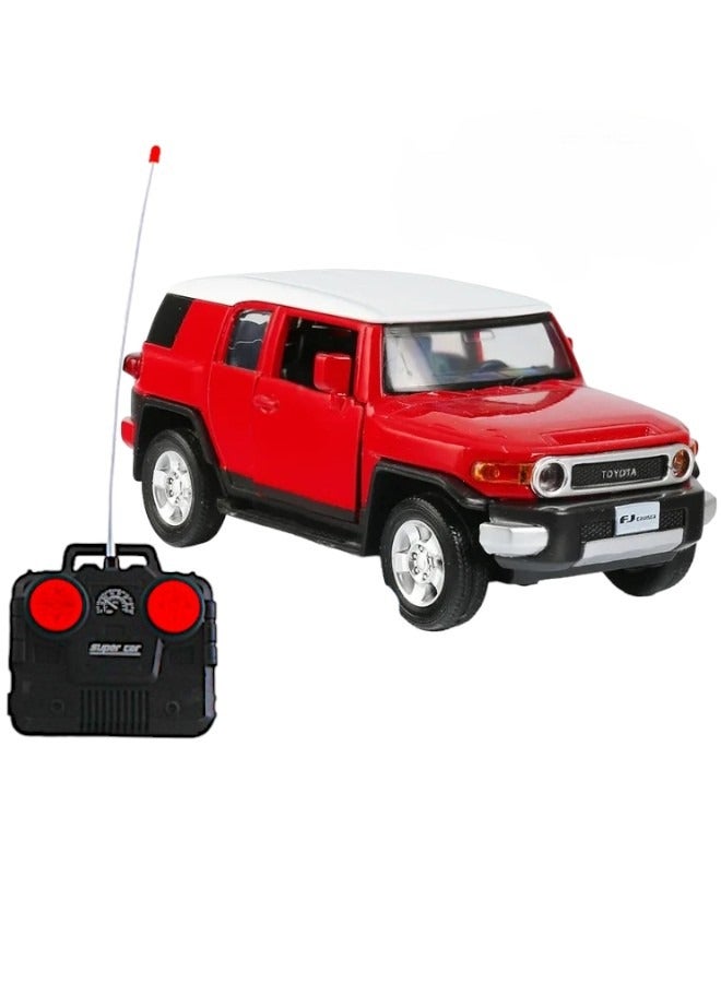 Toy Box Remote Control Toyota FJ Cruiser SUV 1:16 scale Model Car Toy Car For Kids Assorted Red Colour  - Image 1