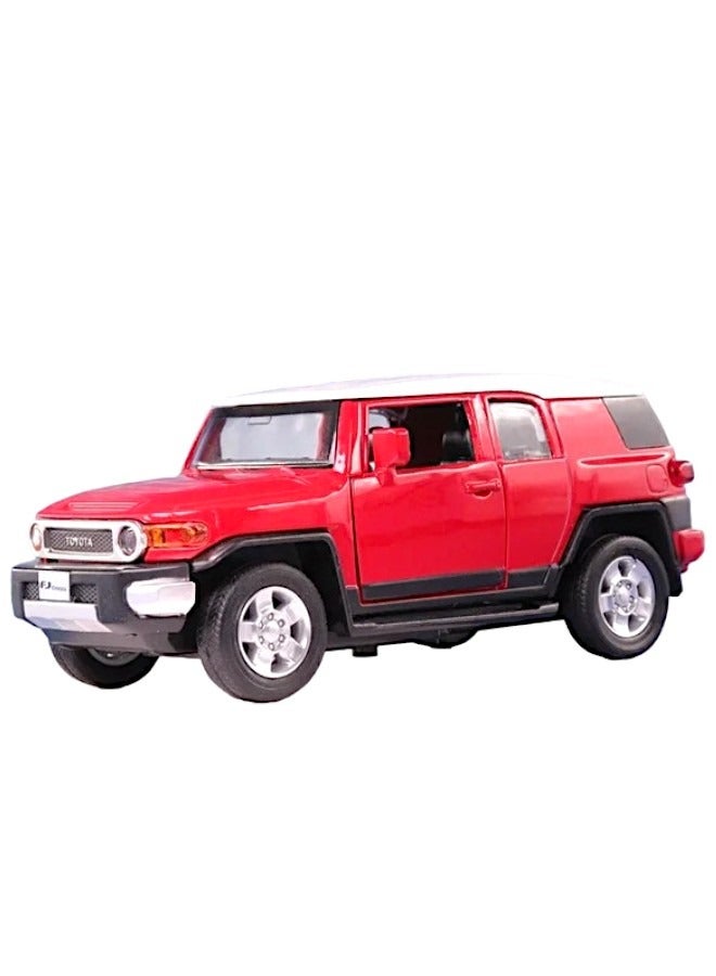 Toy Box Remote Control Toyota FJ Cruiser SUV 1:16 scale Model Car Toy Car For Kids Assorted Red Colour  - Image 2