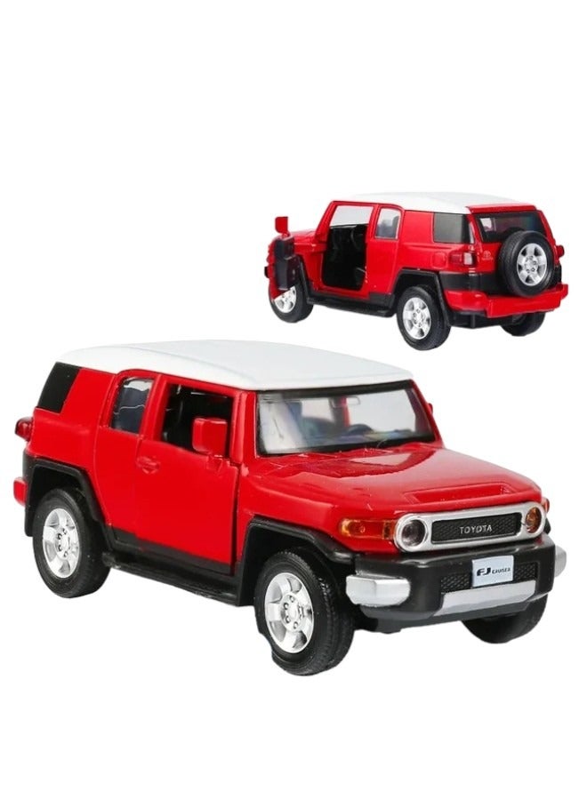 Toy Box Remote Control Toyota FJ Cruiser SUV 1:16 scale Model Car Toy Car For Kids Assorted Red Colour  - Image 3
