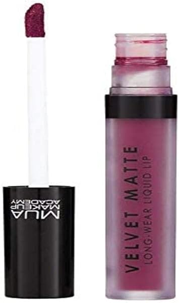 MUA Make Up Academy Velvet Matte LongWear Liquid Lip Colour Lipstick Vegan Devotion
