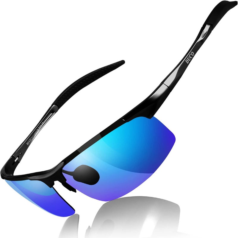 Duco Mens Sports Polarized Sunglasses UV Protection Sunglasses for Men 8177s - Image 1
