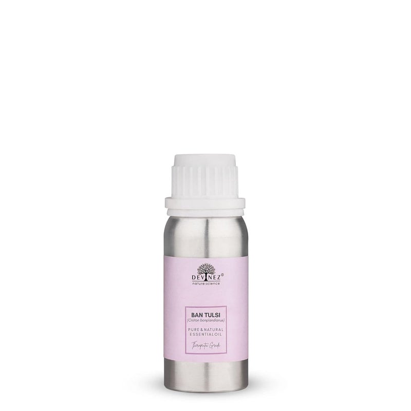 Devinez Ban Tulsi ColdPressed Oil 100ml 100 Pure Natural Undiluted for Skin Hair care Slows Down Aging prevents Acne prevents Hair Loss Dandruff care Natural Remedies - Image 1