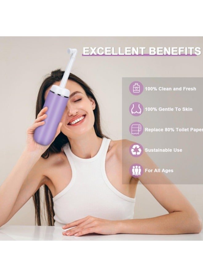 Vicalo Portable Travel Bidet with Extended Nozzles for Toilet Handheld Postpartum Perineal Cleansing Childbirth Cleaner for Outdoor Camping Travling,Personal Hygiene - Image 3
