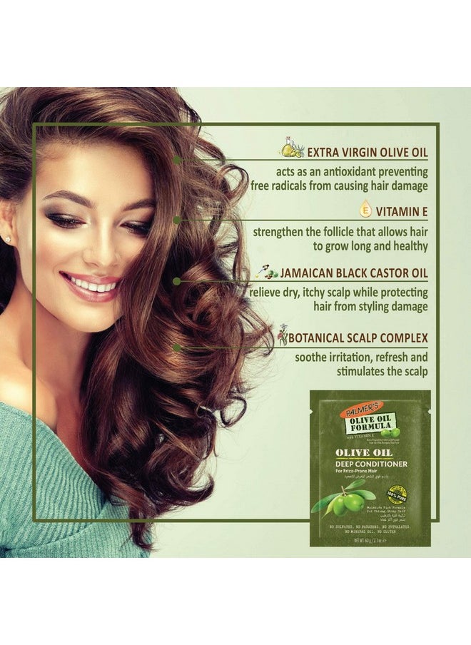 PALMER'S - Palmers Olive Oil Formula Deep Conditioner Pk 2.1 Ounce(12 Pieces) (62Ml) - Image 1
